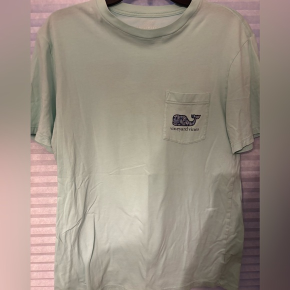 Vineyard Vines Men's Short-Sleeve Pocket Tee Light Mint size small - Picture 6 of 6